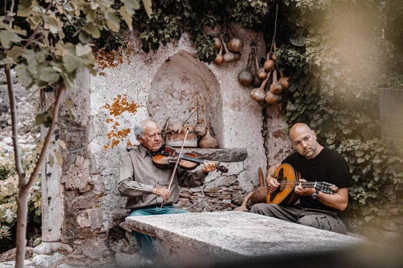 Naxos: Family Farm-table Cooking, Kouros Tour & Live Music - Lunch and Local Wines