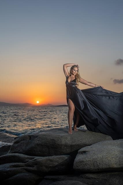 Naxos Flying Dress Photo Shooting - Evaluating the Cost and Value