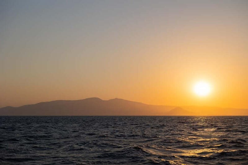 Naxos: Private Sunset Sailing Cruise on a 51-Foot Monohull - Setting Sail for a Sunset Like No Other