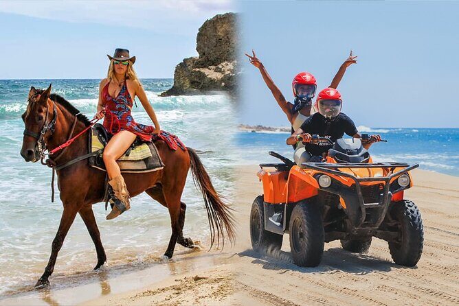 NEW!! Combo ATV & Horseback Ride. Beach & Desert. Tequila Tasting - Introduction