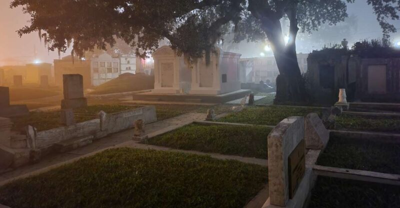 New Orleans: Cemetery Bus Tour At Dark with Exclusive Access - Using EMF Readers: More Than Just a Ghost Story