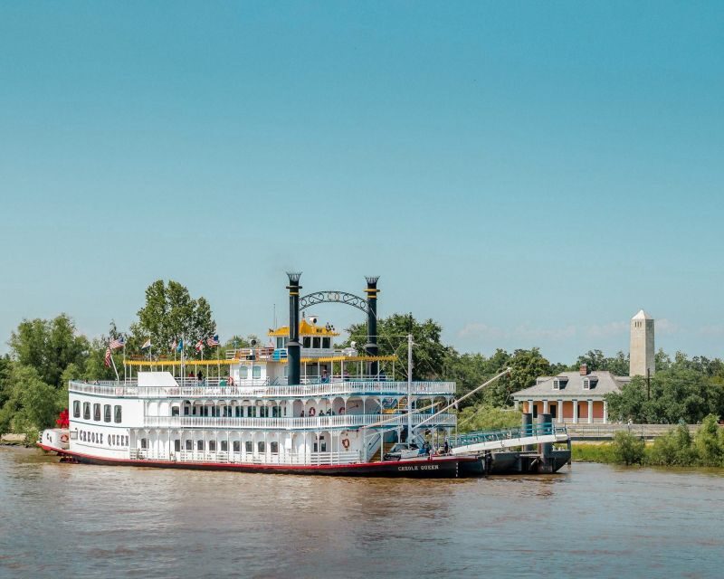 New Orleans: Creole Queen History Cruise with Optional Lunch - Key Points