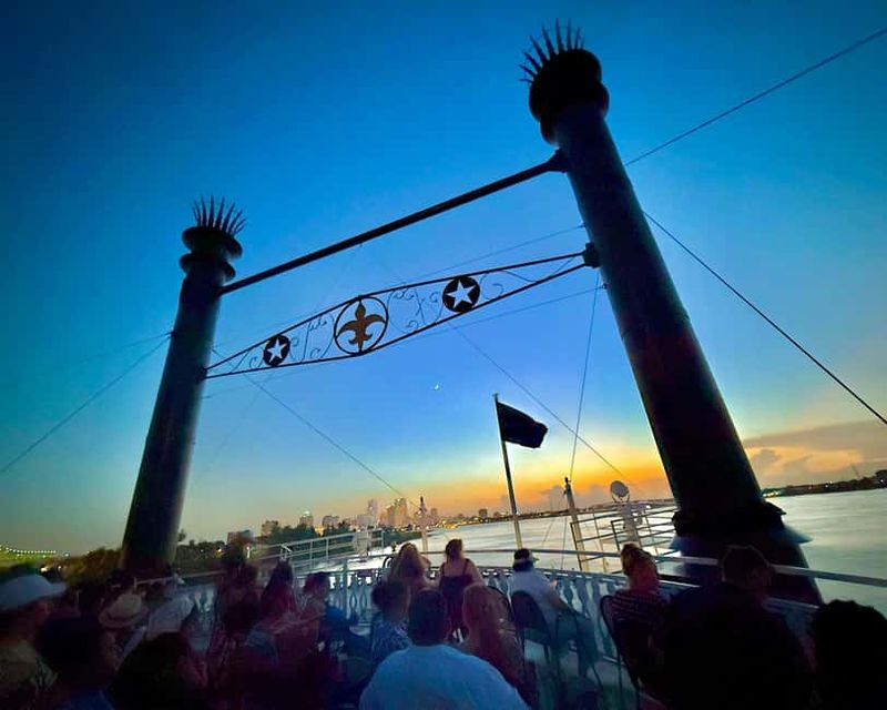 New Orleans: Evening Steamboat Jazz Cruise + Optional Dinner - Optional Creole Dinner Buffet: What You Get and When