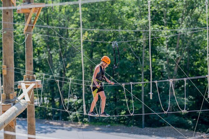 New River Gorge Aerial Park Adventure in Oak Hill - An In-Depth Look at the Adventure
