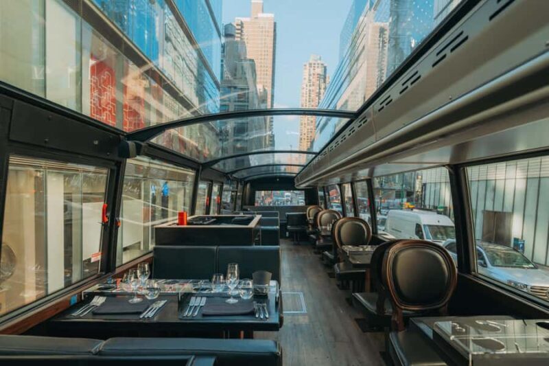New York City: Bustronome Gourmet Dinner Tour - How the Tour Works