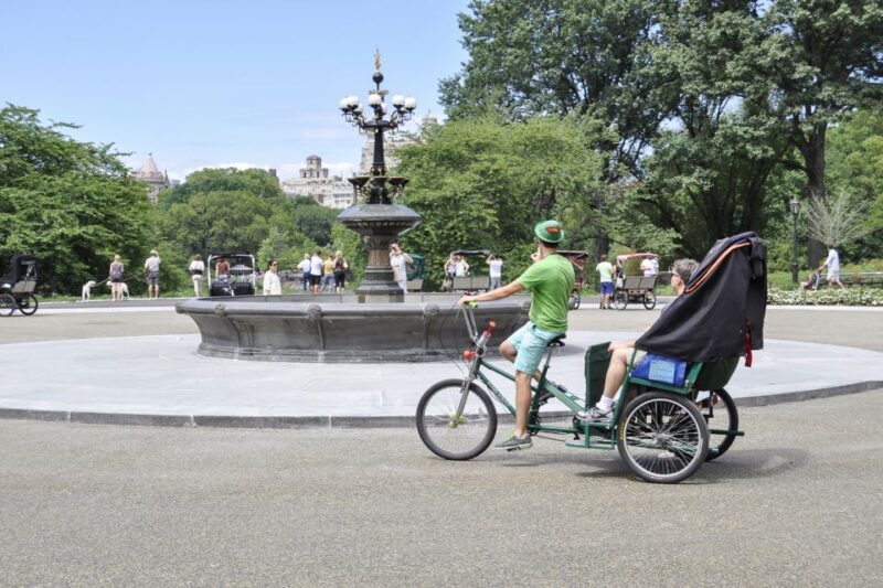 New York City: Central Park Private Pedicab Tour - Key Points