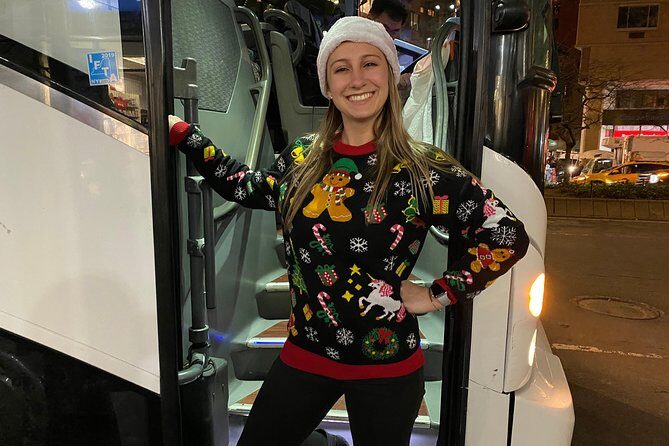 New York City Holiday Movie Sites and Lights Bus Tour - Rockefeller Center and Fifth Avenue