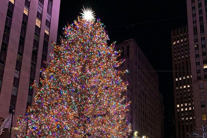 New York Holiday Lights and Sights Walking Tour - Key Points