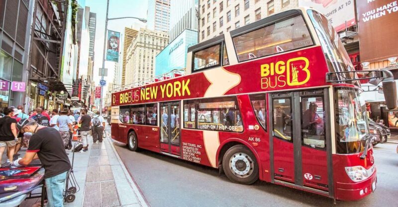 New York: Hop-on Hop-off Sightseeing Tour by Open-top Bus - Route and Stops: The Heart of NYC