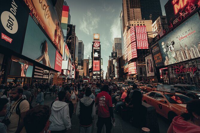 New York: Times Square Evening Walking Tour with Hot Dog - FAQ