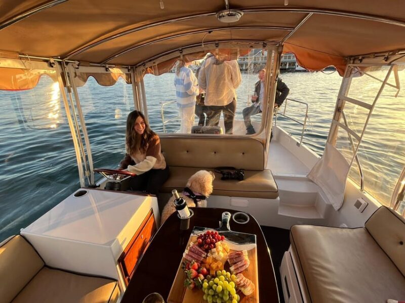 Newport Beach: Electric Boat Rental - Who Will Love This?