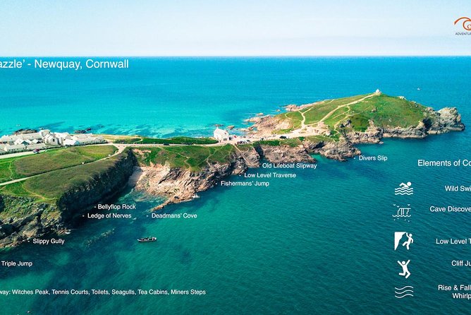 Newquay Coasteering x Cornish Wave | Original Since 2012 - Jumps, Whirlpools, and Caves: Why These Parts Are Worth It