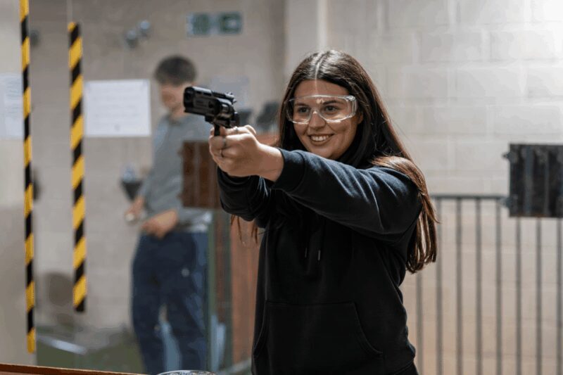 Newton Abbot: Pistol Range - Safety and Accessibility