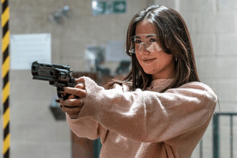 Newton Abbot: Rifle, Pistol and Simulator Combo Package - Who Will Enjoy This?