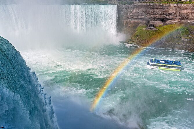 Niagara Falls Evening Illumination Tour with Maid Boat Ride - Key Points