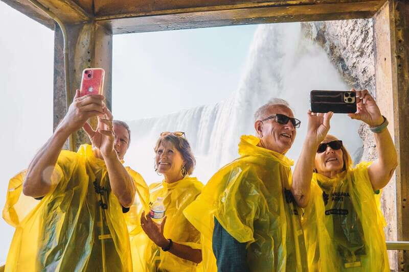 Niagara Falls: Guided Tour with Behind the Falls & Boat Ride - Key Points