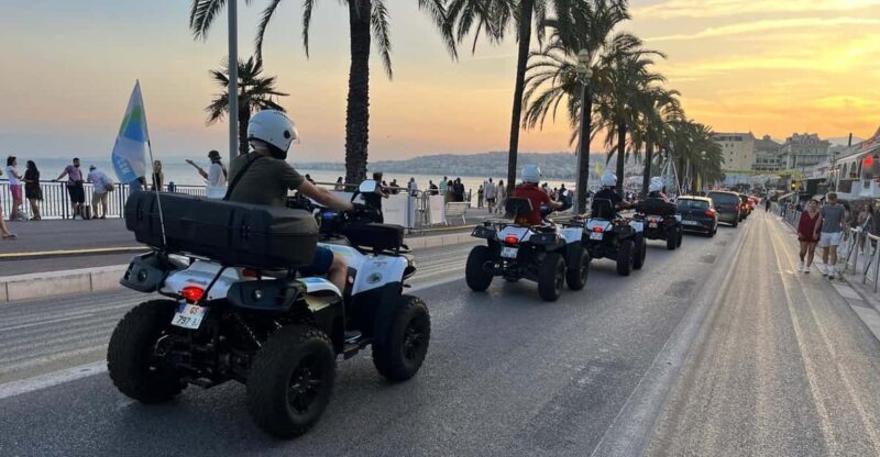 NICE BY ELECTRIC QUAD:panoramic tour from Nice - Key Points