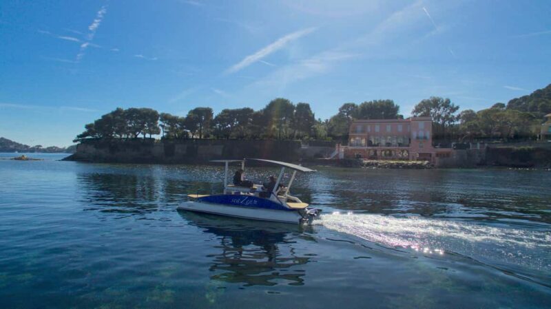 Nice: Private French Riviera Solar Boat Cruise - Key Points