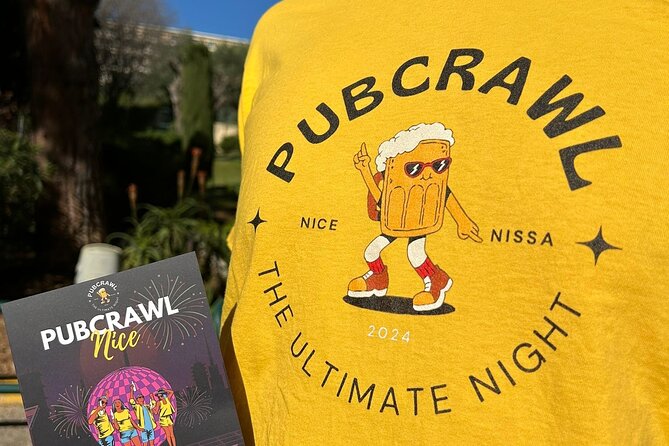 Nice: Pub Crawl Yellow – Social Bars, Games & VIP Club Entry - Games, Icebreakers, and the International Crowd Factor