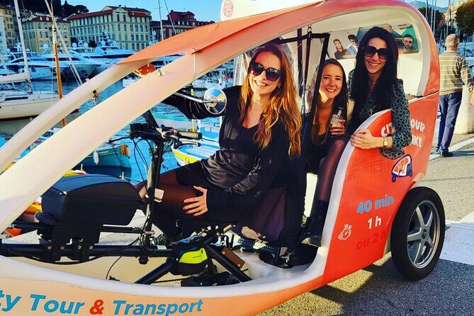 Nice: Visit of Nice by electrically assisted bike taxi 1 hour. - The Itinerary in Detail