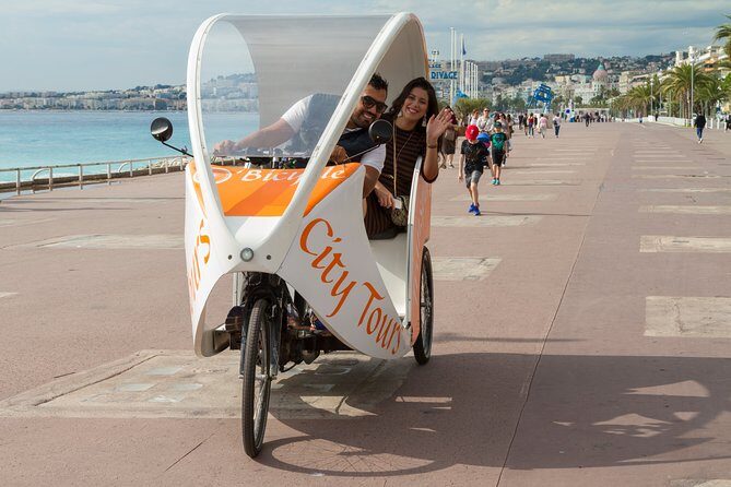 Nice: Visit of Nice by electrically assisted bike taxi 1 hour. - FAQs