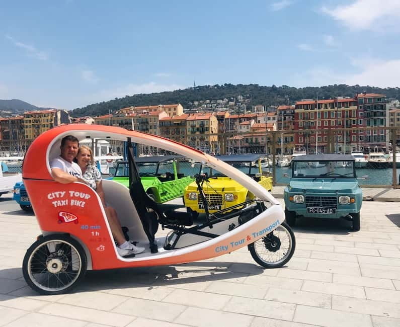 Nice : Visite privé 1H en Vélotaxi avec un guide local. - An Overview of the Experience