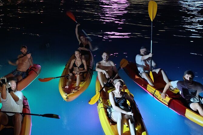 Night Glow Kayak Activity in Makarska - The Actual Itinerary and Highlights