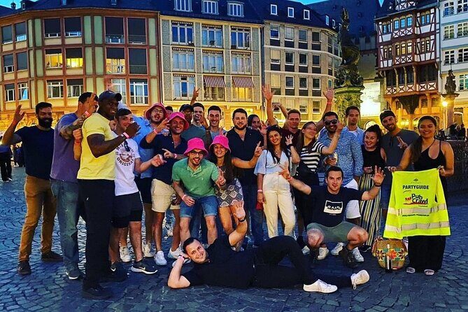 Night PubCrawl Tour in Frankfurt - Shots and Party! - Key Points