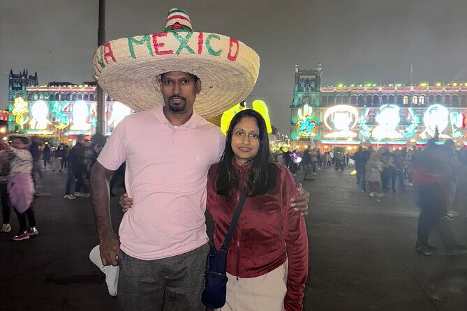 Night tour + tacos in Mexico City fully illuminated! - Key Points