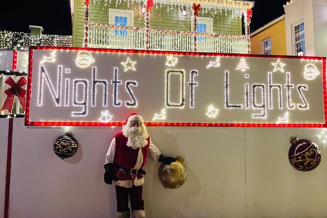 Nights of Lights Private Golf Cart Tour for up to 5 people! - Key Points
