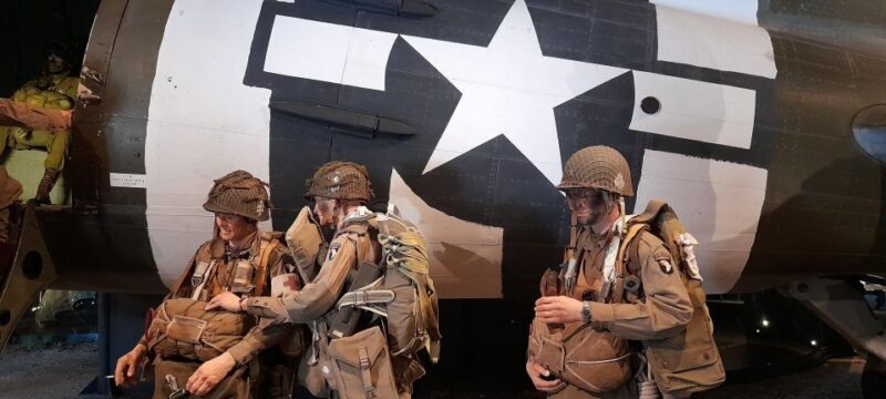 Normandy D-Day Beaches Private Tour US sector from Caen - Key Points