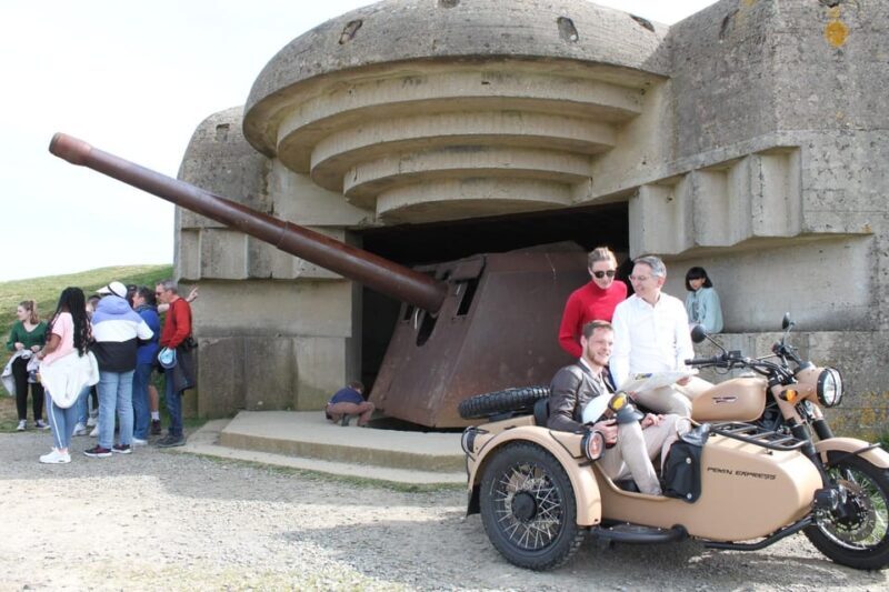 Normandy World War II Private 2 Hours Sidecar Tour Bayeux - An Inside Look at the Tour Itinerary