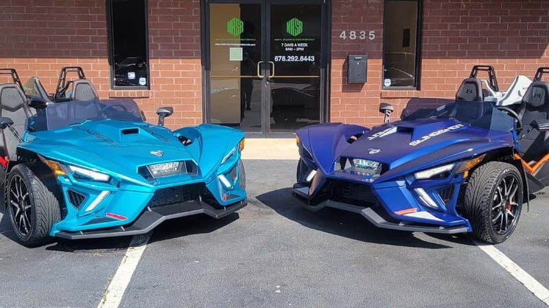 North Atlanta Polaris Slingshot Group Tour - Key Points