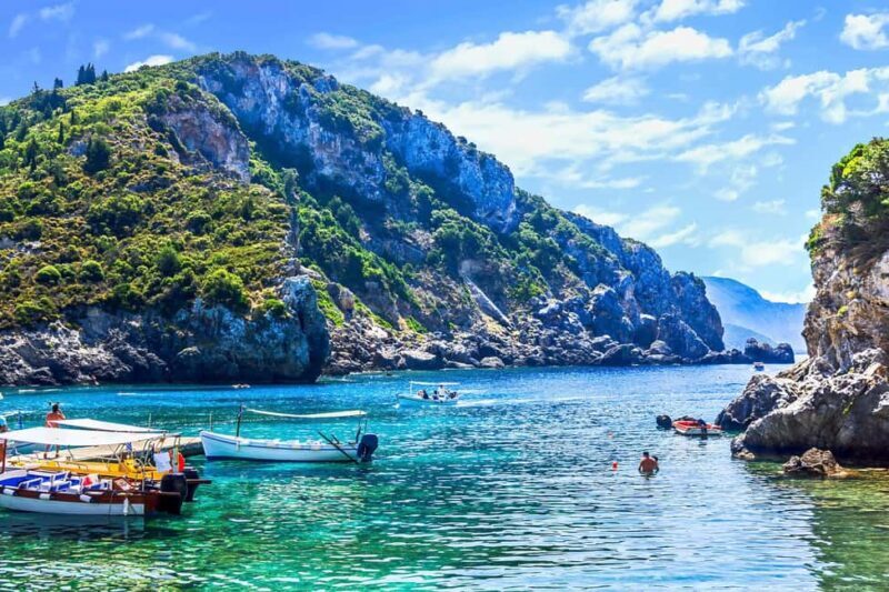 North Corfu Magic (with traditional lunch and boat cruise) - Scenic Boat Cruise at Paleokastritsa