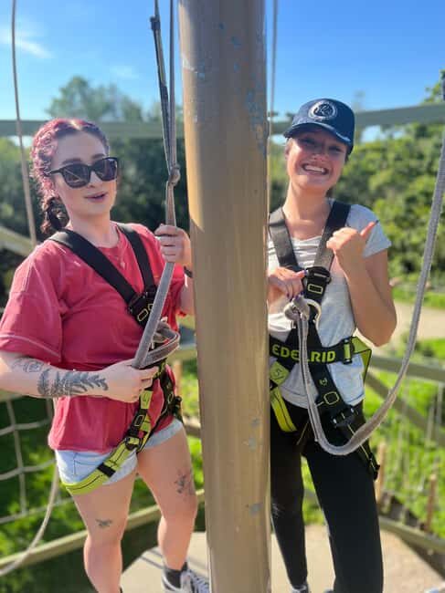 North Devon: SkyTrail High Ropes Course - What to Expect at the SkyTrail High Ropes Course
