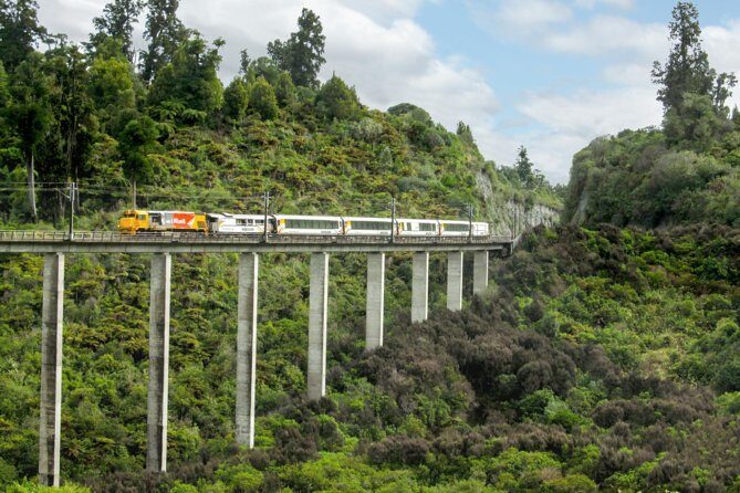 Northern Explorer Train Journey from Wellington to Auckland - Key Points