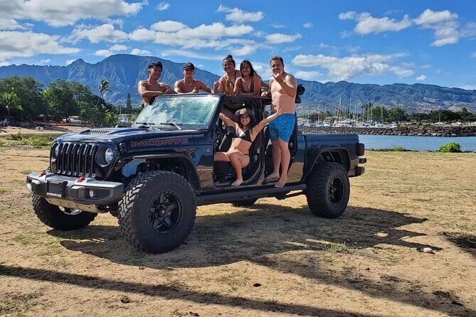 Northshore ocean adventure and circle islandJeep Tour- Guaranteed to see turtles - Discover Oahu’s North Shore with a Private Jeep Tour — Guaranteed Turtle Sightings