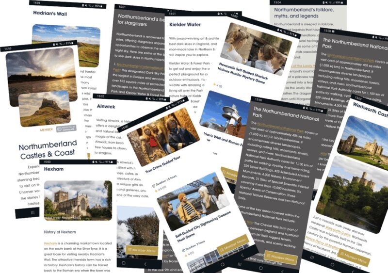 Northumberland Castles & Coast Online Road Trip Travel Guide - What Is the Northumberland Castles & Coast Online Road Trip Guide?