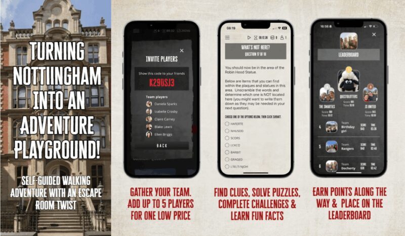Nottingham: City Walking Tour & Exploration Game - A Walk Through Nottingham with a Twist