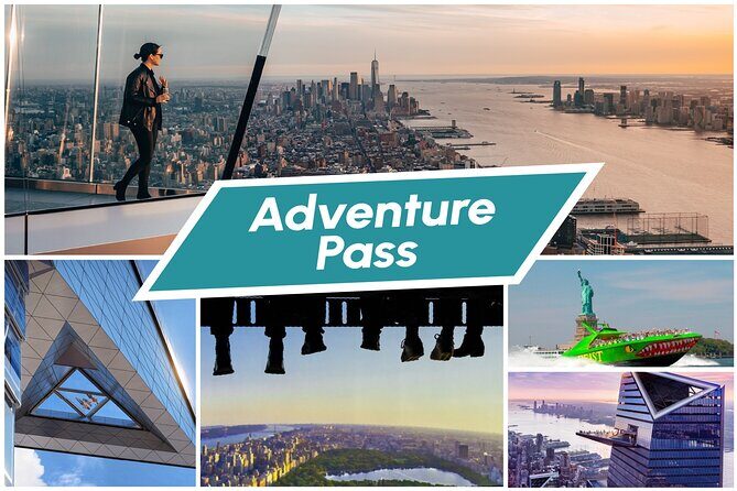 NYC Adventure Pass - Edge Observation Deck, The Beast and RiseNY - Key Points