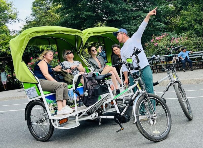 NYC: Central Park Guided Pedicab Tour - Key Points