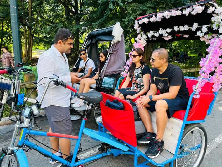 NYC: Central Park guided pedicab tour - Key Points