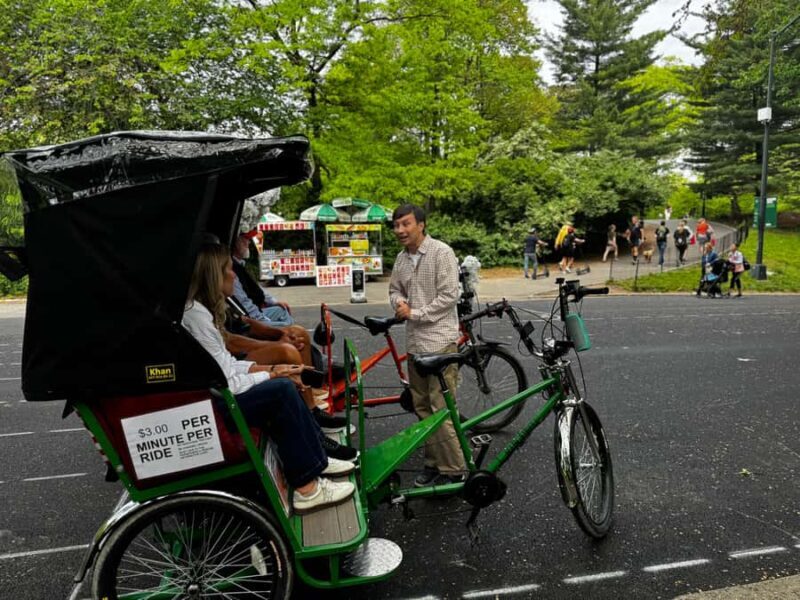 NYC: Central Park Storytelling Pedicab Tour with Theater - Key Points
