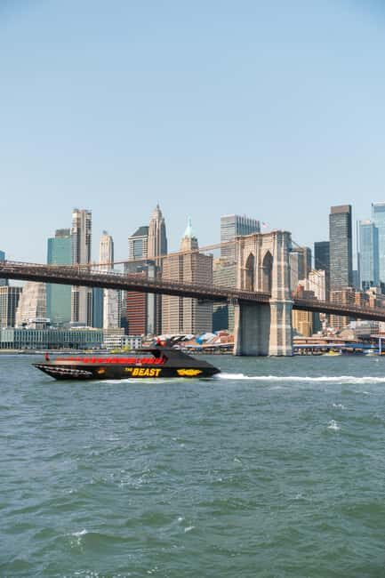 NYC: Circle Line "The Beast" Midtown/Downtown Speedboat Ride - Key Points