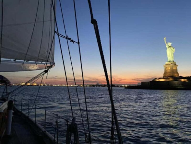NYC: Clipper City Statue of Liberty City Lights Night Sail - The Views and Sights