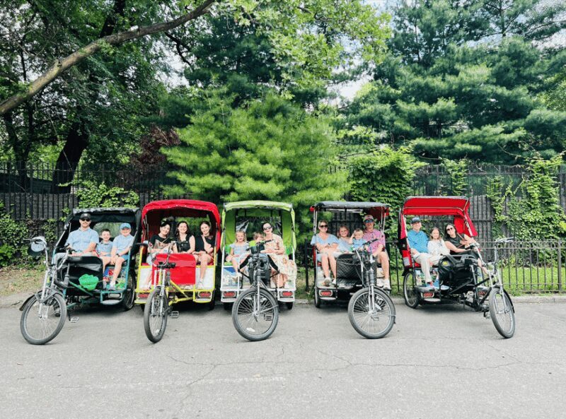 NYC: Private Central Park Pedicab Tours / PICKUP FROM MUSEUM - The Slight Drawbacks