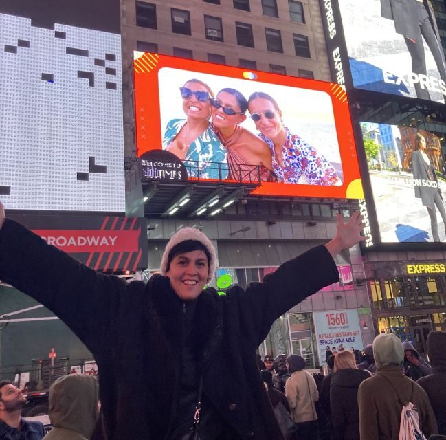NYC: See Yourself on a Times Square Billboard for 24 Hours - Who Will Love This Experience?