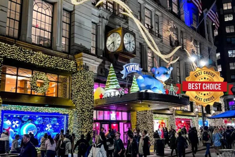 NYC: Spectacular Christmas Extravaganza Rickshaw Tour - The Sum Up