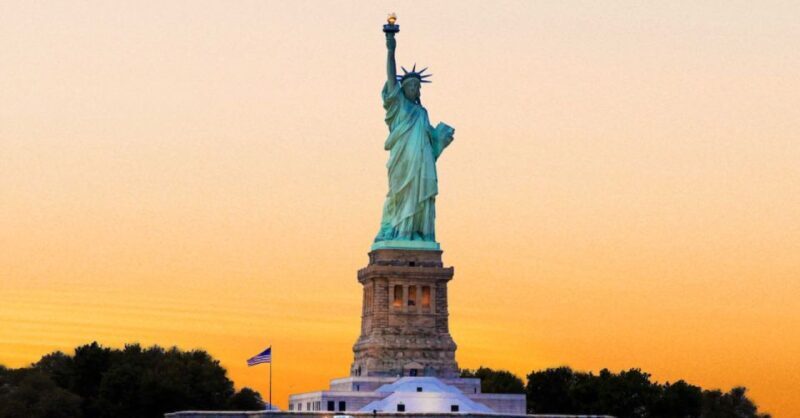 NYC: Statue of Liberty Sunset Cruise Skip-the-Line Ticket - Key Points
