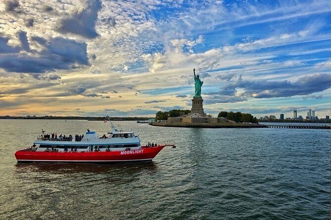 NYC Sunset, Music & Statue of Liberty Sightseeing Cruise - Key Points